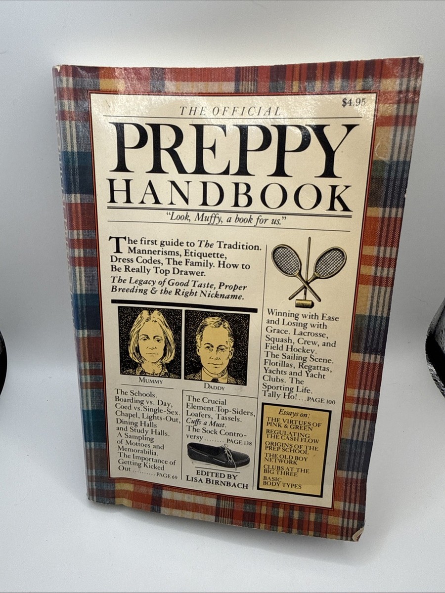 The Official Preppy Handbook Lisa Birnbach 1st Ed 19th Printing