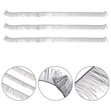 30Pcs Reusable Eyelash Strips Crafts Doll Supplies for Decoration