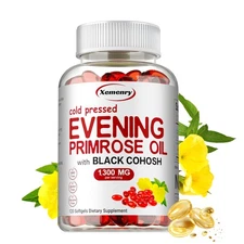 Evening Primrose Oil 1300mg - Protects Skin Health and Promotes Hair Growth