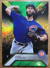 2016 Topps Triple Threads - Jake Arrieta #61 Emerald /250