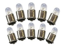  330 LED Replacement Bulb  12/14VDC  Dimmable  Replaces Bulb 10-pack; Red