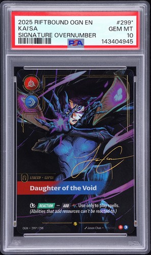 Kai'Sa, Daughter of the Void graded PSA 10 for sale on eBay