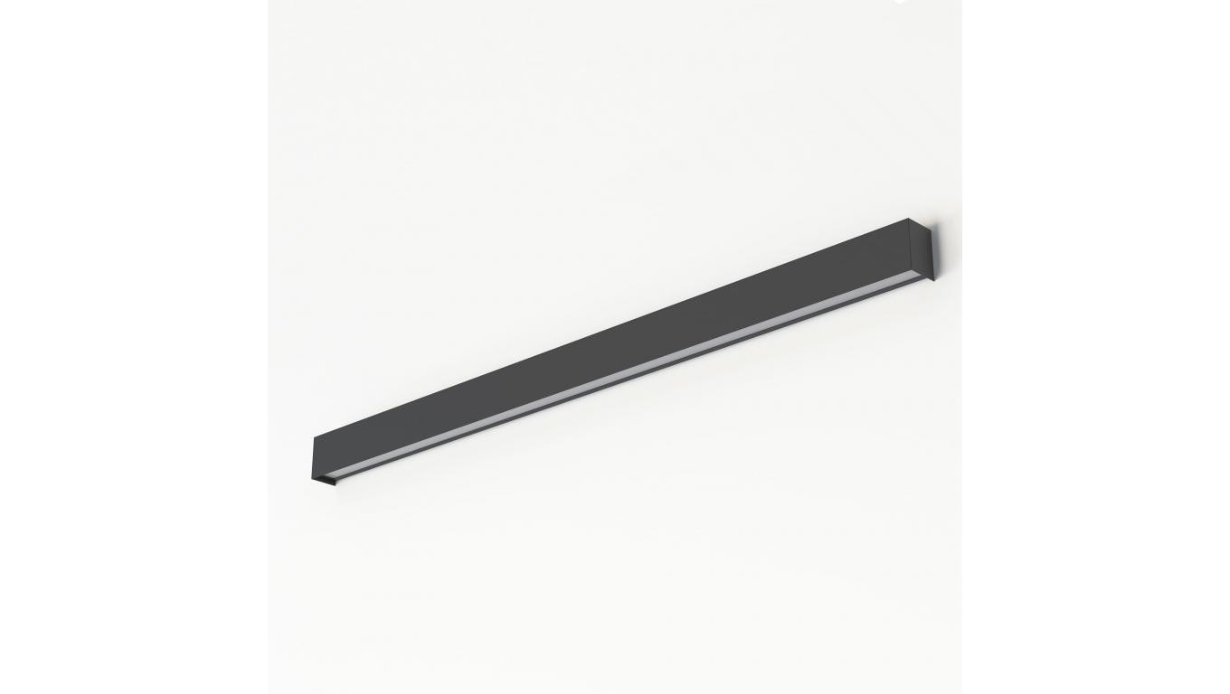 Wall Light Straight Wall Graphite L 7560 Lighting