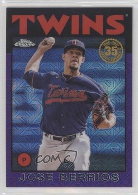 2021 Topps Purple 46/75 Jose Berrios #86TC-17 0c2