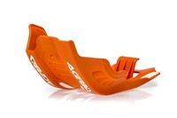 Acerbis Orange WeißE Schutzplatte Unterfahrschutz FüR Ktm EXC-F 500 2020-2023