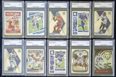 2020 NFL 10x Josh Allen Saq Barkley Jackson Taylor Panini Prizm Mosaic Cards