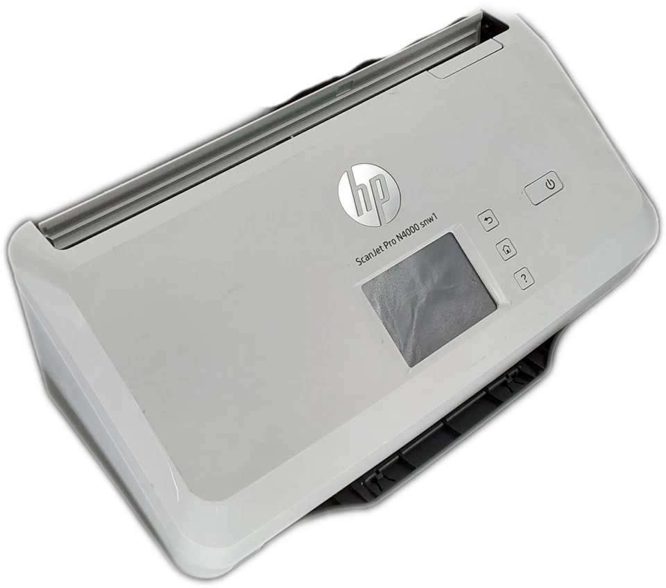 HP ScanJet Pro N4000 snw1 Sheetfed Scanner Duplex USB 3.0 Used Fair - Image 3 of 4