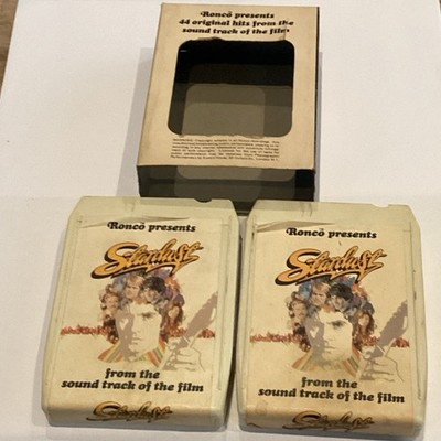 Ronco Stardust 8 Track Double Cart Set 8T/RG2009/10 with sleeve (1974) 