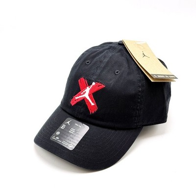 *NEW* Unisex Nike Jordan Club Unstructured Banned Curved-Bill Hat (IR5997 010) 