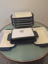 8 X Kuhn Rikon stoneware baking dishes.  6 Inch