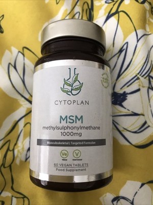 MSM by Cytoplan 60 Capsules
