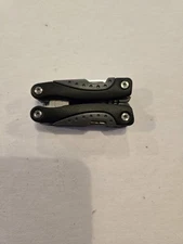 Mini Multitool Knife 7 in 1 Small Pocket Multi Tool with Knife and Pliers, Black