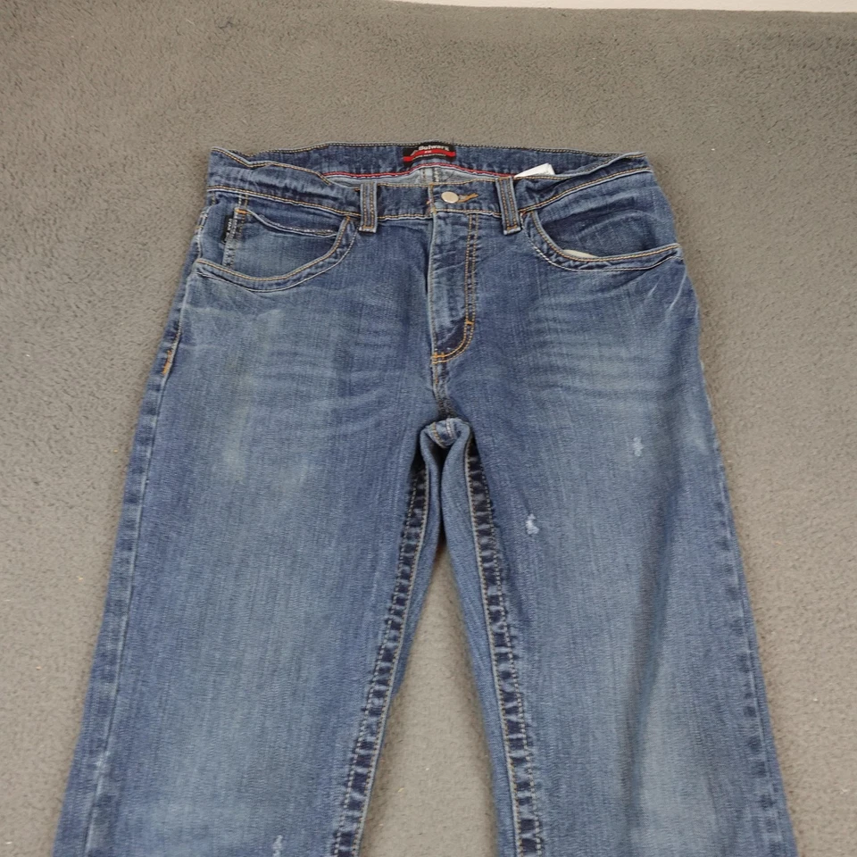 Pantalones de mezclilla de trabajo Bulwark FR para hombre 34x34 azul resistente al fuego pierna recta Foto 2 de 4