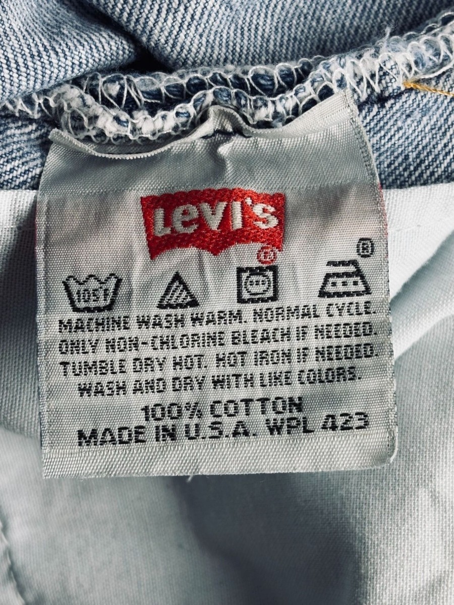 90's Levis 501 Classic Blue Jeans Mens W40 L30 Made In USA 100