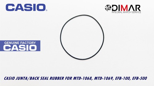 Casio Gasket / Back Seal Rubber, For .MTD-1068, MTD-1069, EFB-100, EFB-500 - Picture 1 of 1