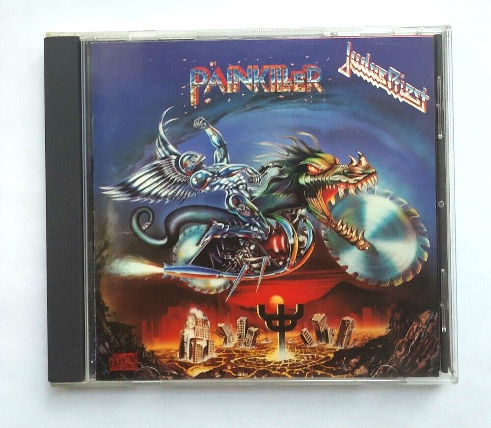 Judas Priest Painkiller CD 1ST USA PRESS! Columbia CK 46891 Rob 
