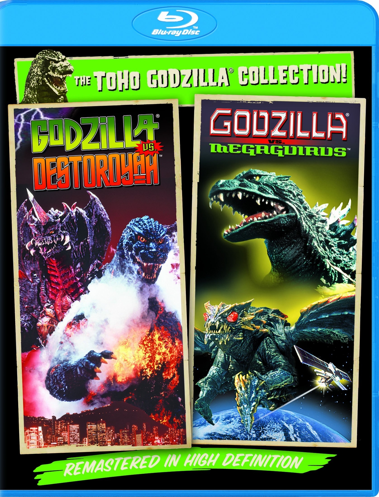 Godzilla Vs Destoroyah / Godzilla Vs Megaguirus (Blu-ray)