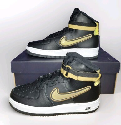 Nike NBA x Air Force 1 '07 LV8 Sport Reflective 2018 High Metallic Gold Men 8