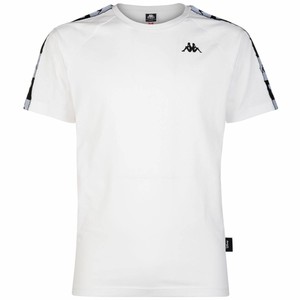 t shirt kappa bianca