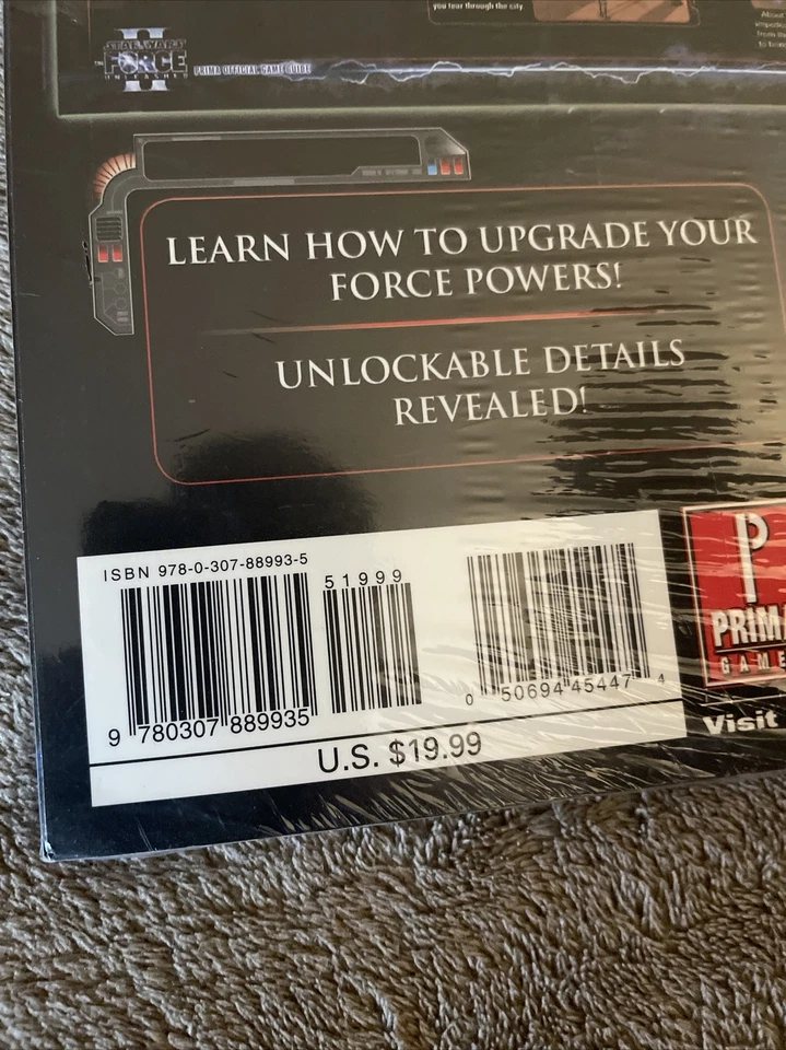 Star Wars Force Unleashed II WALMART Strategy Guide NEW! SEALED, Never Opened. - Image 4 of 4