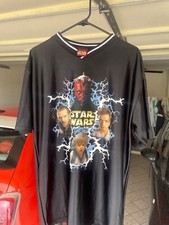 Vintage 1999 "The Phantom Menace" Star Wars Size Large Jersey Episode 1