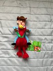 1999 Stuffins Misfit Cowboy Riding Ostrich Island of Misfit Toys Plush Rudolph