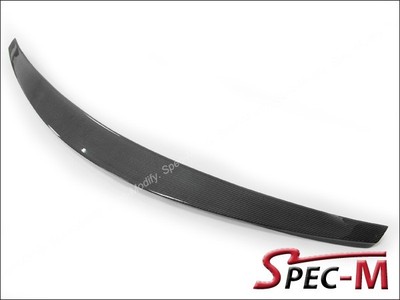 DP Type Carbon Fiber Trunk Lip Spoiler For 2008+ W204 C250 C300 C350 C63AMG 4Dr