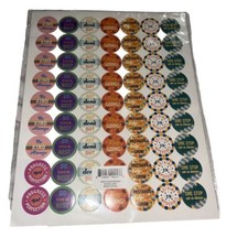 15 Pages Of Growth Mindset Affirmation Round Multicolor Stickers 963 