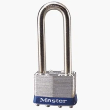 Genuine Master Lock Universal Laminated Steel Pin Tumbler 1" Wide Padlock 1UPLJ