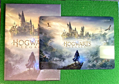    Portkey Games Hogwarts Legacy Tin Poster Harry Potter Dumbledore   