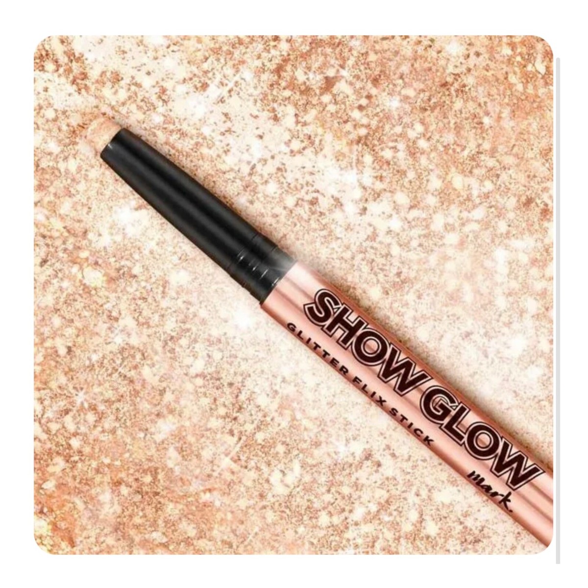 Avon Show Glow Glitter Flix Stick In FLICKERING GOLD