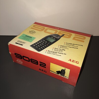 Sehr Altes Handy AEG 9082 - Für Sammler Oder Museum