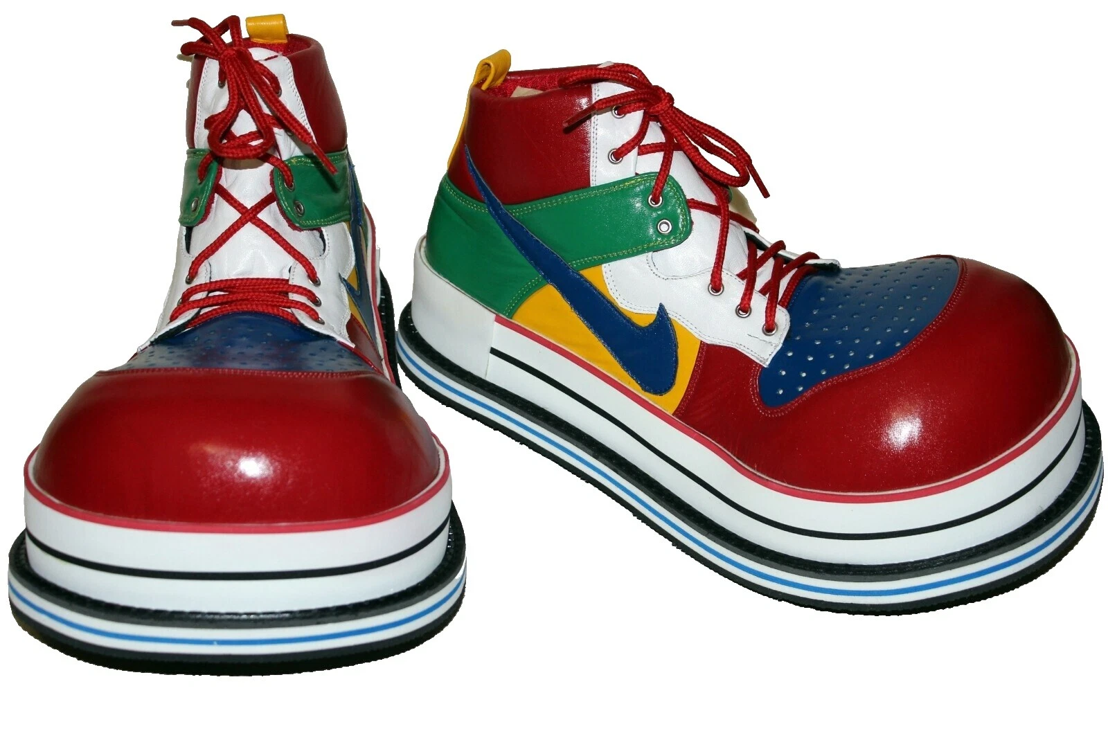 Payasos y circo disfraz negro zapatos y Calzado