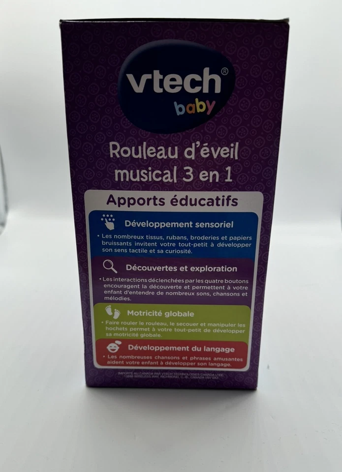 ROULEAU D'EVEIL MUSICAL 3 EN 1 Vtech Baby Awakening Roll 3 in 1 (französisch) - Bild 2 von 4