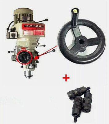 Bridgeport Milling Machine Feed Plastic Hand Wheel &3 Reverse Knob CNC Mill Tool