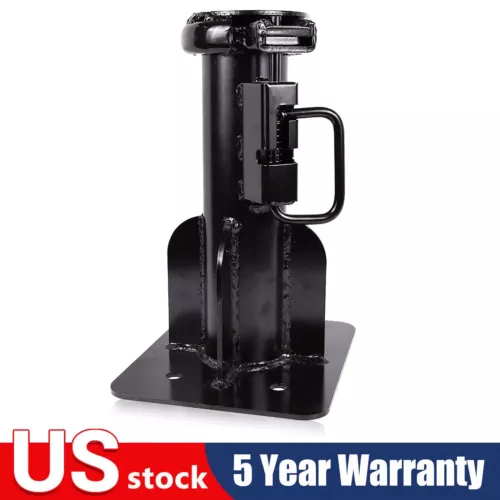 17" Fifth 5th Wheel To Gooseneck Adapter Hitch For 2-5/16"Ball Truck Trailer RV