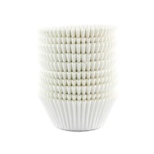 Baking Cups Cupcake Liners, Standard Sized, 300 Count White White