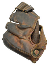 VTG Spalding 191 Triple Play Baseball Glove Mitt Sports MLB Brown Leather