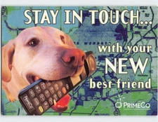 Postcard Stay In Touch... with you best friend PrimeCo