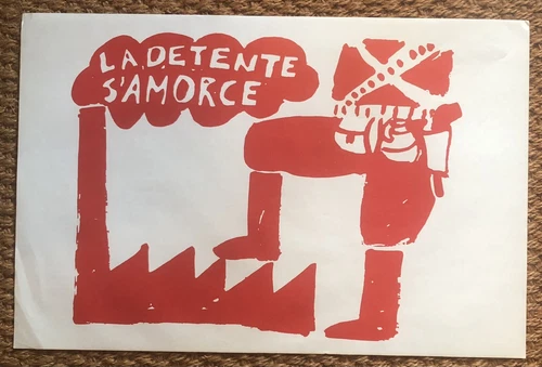 POSTER MAY 68 (LA DETENTE S'AMORCE)