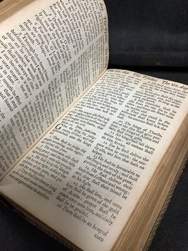 * Aceptable Libro de Oración Común Thomas Baskett de Cuero Verde 1754 - Imagen 12 de 17