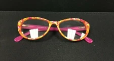 Harvey Benard Pink Marble Eyeglasses HB633 54-17-140 