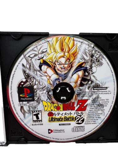 Dragon Ball Z Ultimate Battle 22 (PS1) Resurfaced Clean Disc Only