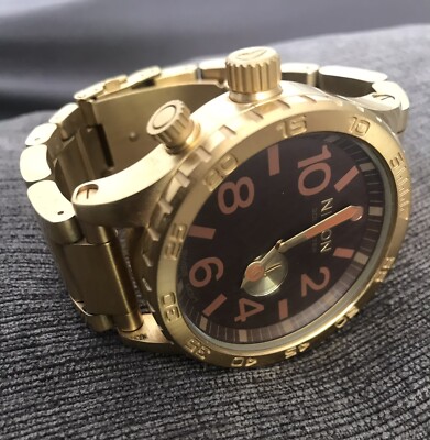 Nixon *Super RARE* Original 51-30 All Gold/ Brown Watch A057 715