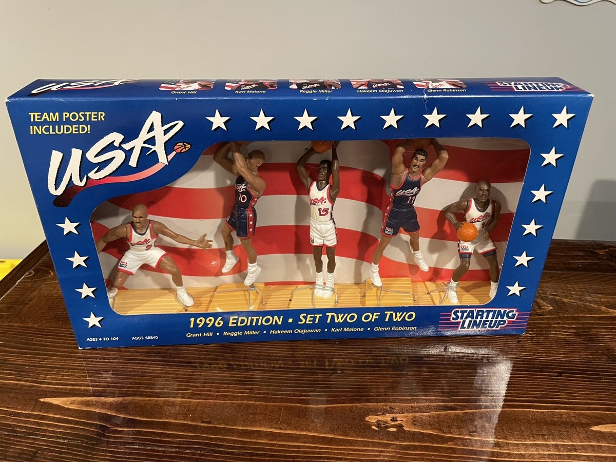 レア　1996 ドリームチーム2 　フィギュア Amazon.com: 1996 USA Dream Team NBA Starting Lineup Edition
