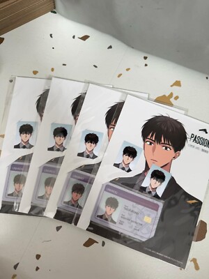 MANHWA BL PASSION UNHRDO ID PHOTOCARD GOODS MD OFFICIAL SEALED SET