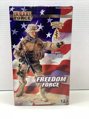 Modellino Elite Force 1/6 US Army Special Force berretto verde nuovo con scatola 21055 - Foto 5 di 9