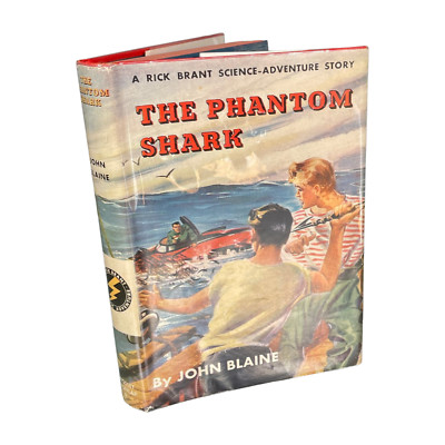 Rick Brant Science Adventure THE PHANTOM SHARK 1st Printing HB/DJ 1st Printing