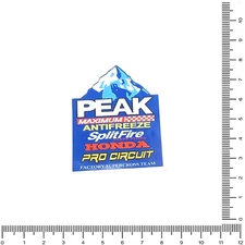 1 Large Reproduction Pro Circuit Peak Honda Promotional Sticker Supercross ( 274