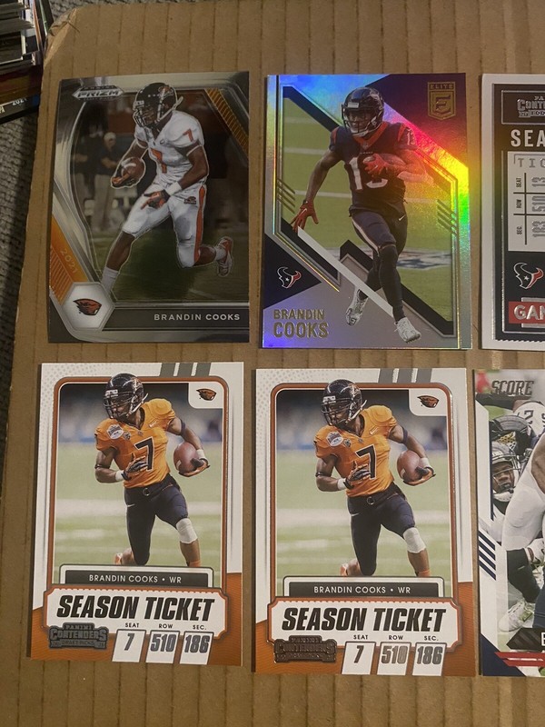 (15) Brandin Cooks Lot #1 Houston Texans